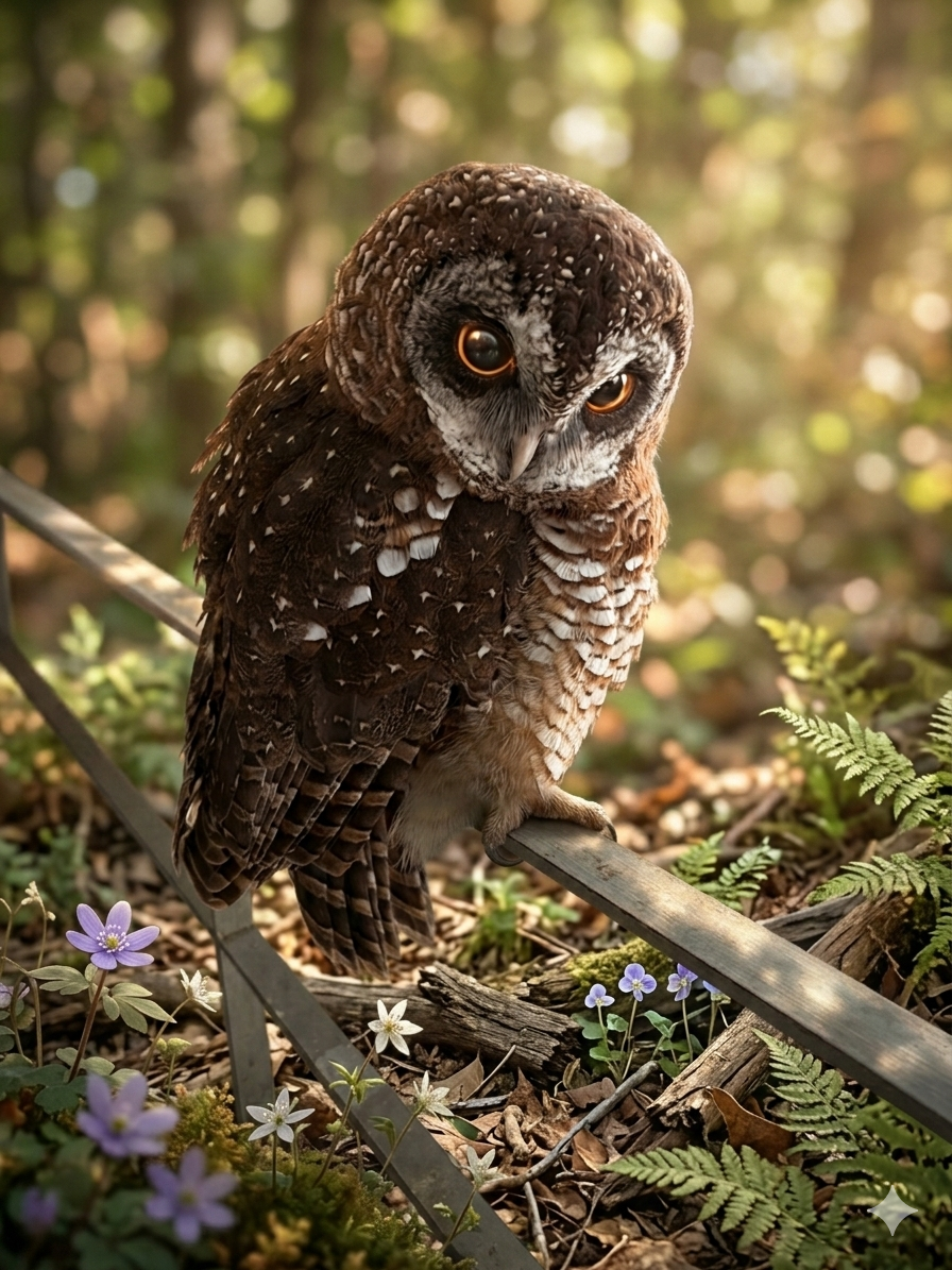 錦えびすのフクロウ